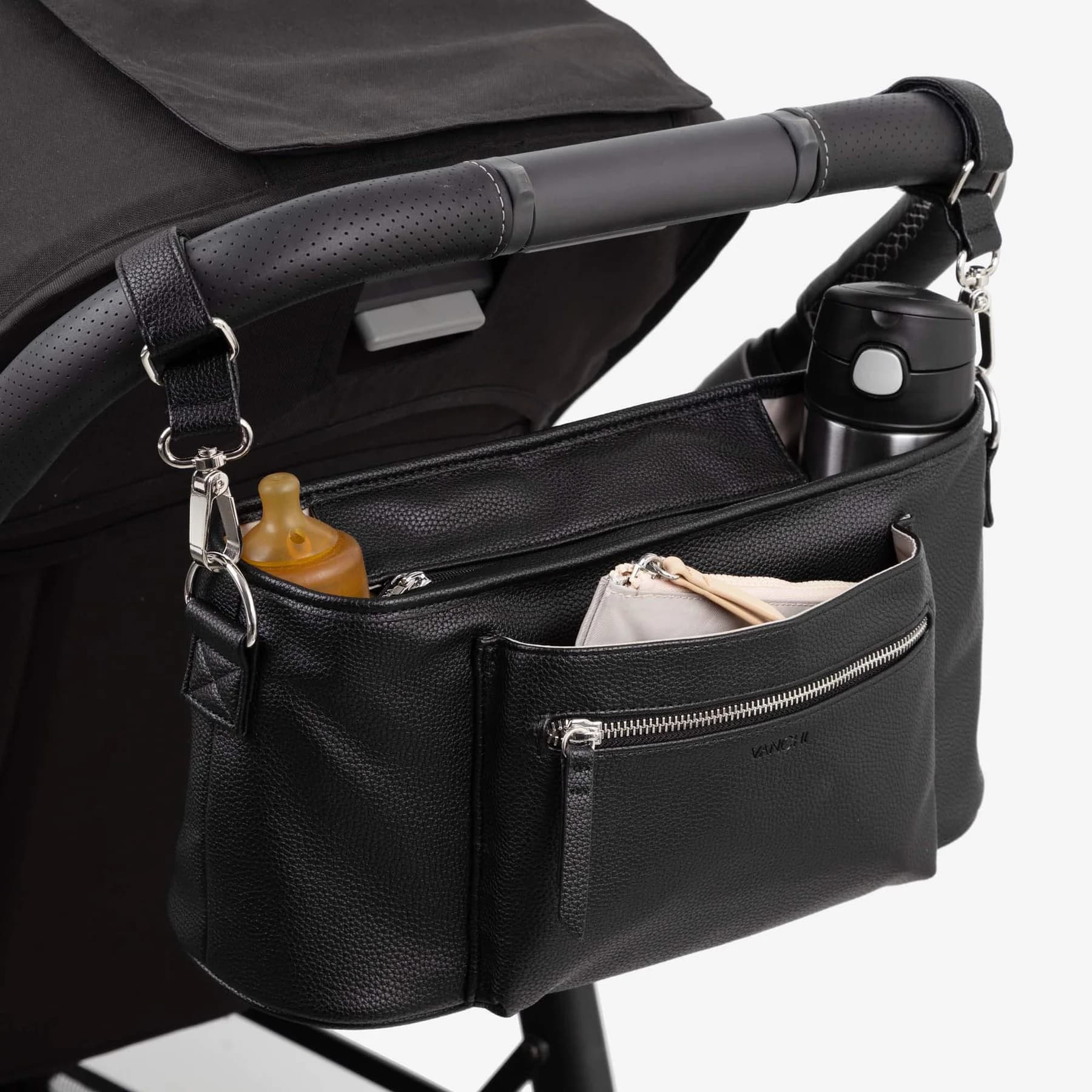 Billie Pram Caddy - Black