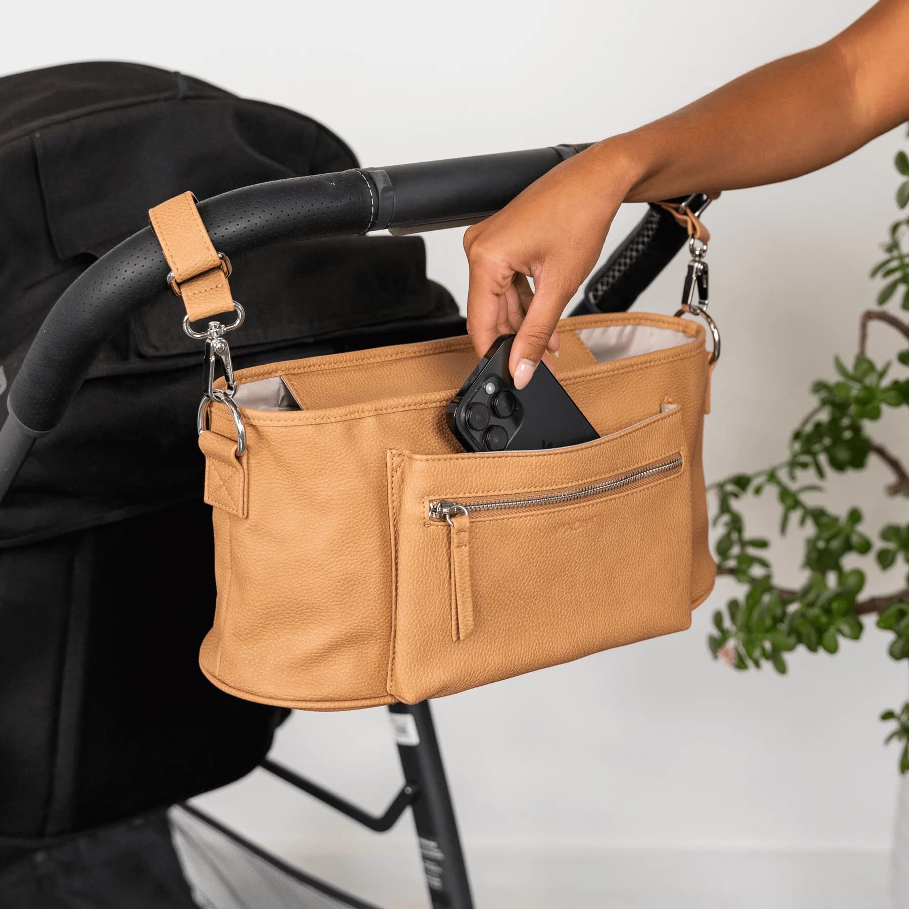 Billie Pram Caddy - Camel